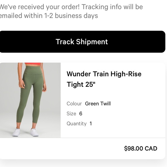 Lululemon Wunder Under Leggings & Energy High Neck Bra - Picture 7 of 8